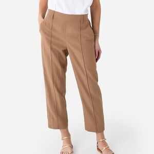 Vince Cropped Ankle Pants in Camel Brown